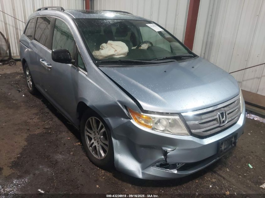 2011 Honda Odyssey Ex-L VIN: 5FNRL5H67BB095486 Lot: 43236918