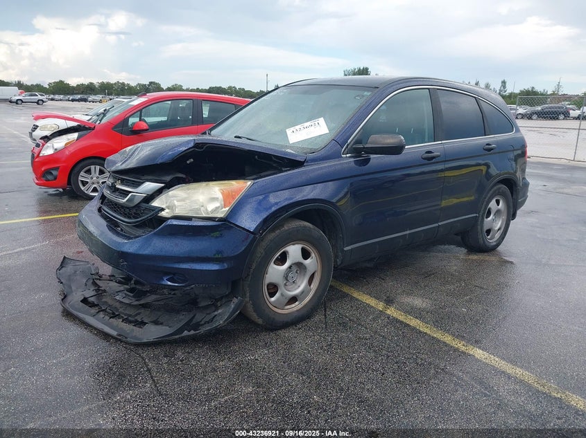 5J6RE3H34AL017306 2010 HONDA CR-V photo no. 2