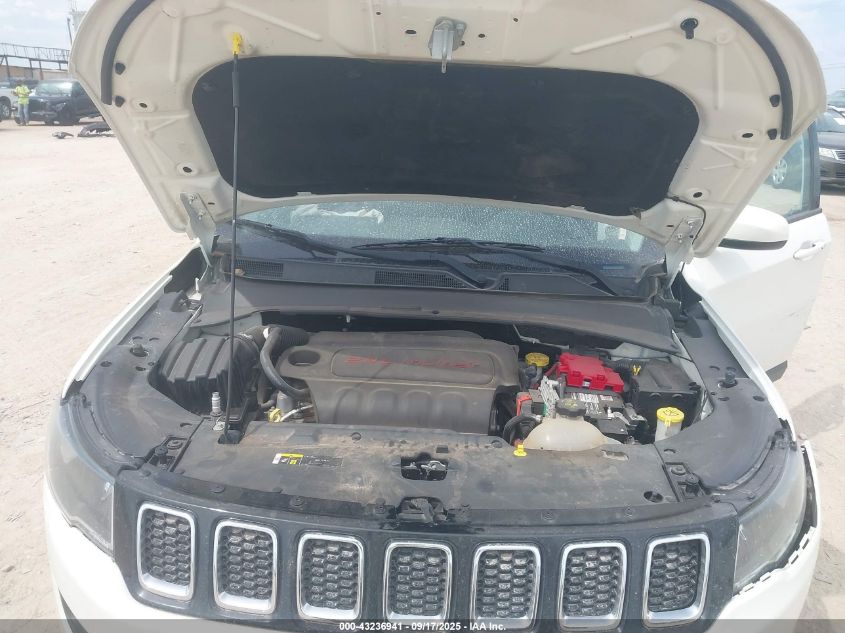 2018 Jeep Compass Latitude Fwd VIN: 3C4NJCBBXJT226652 Lot: 43236941