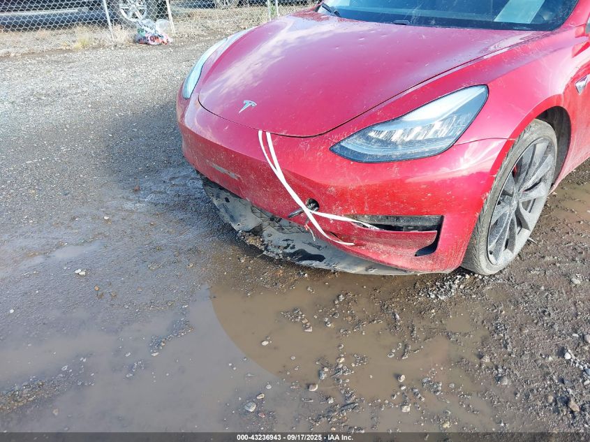 2020 Tesla Model 3 Performance Dual Motor All-Wheel Drive VIN: 5YJ3E1EC0LF641078 Lot: 43236943