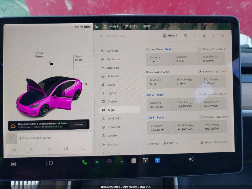 2020 Tesla Model 3 Performance Dual Motor All-Wheel Drive VIN: 5YJ3E1EC0LF641078 Lot: 43236943