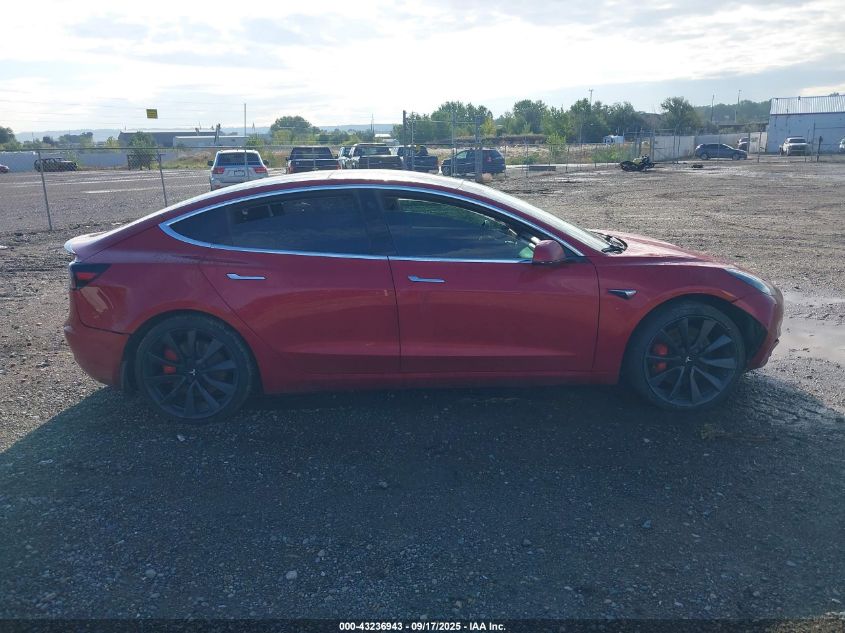 2020 Tesla Model 3 Performance Dual Motor All-Wheel Drive VIN: 5YJ3E1EC0LF641078 Lot: 43236943