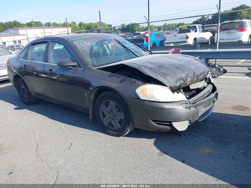 2G1WB55K981206633 2008 Chevrolet Impala Ls auction photo 1