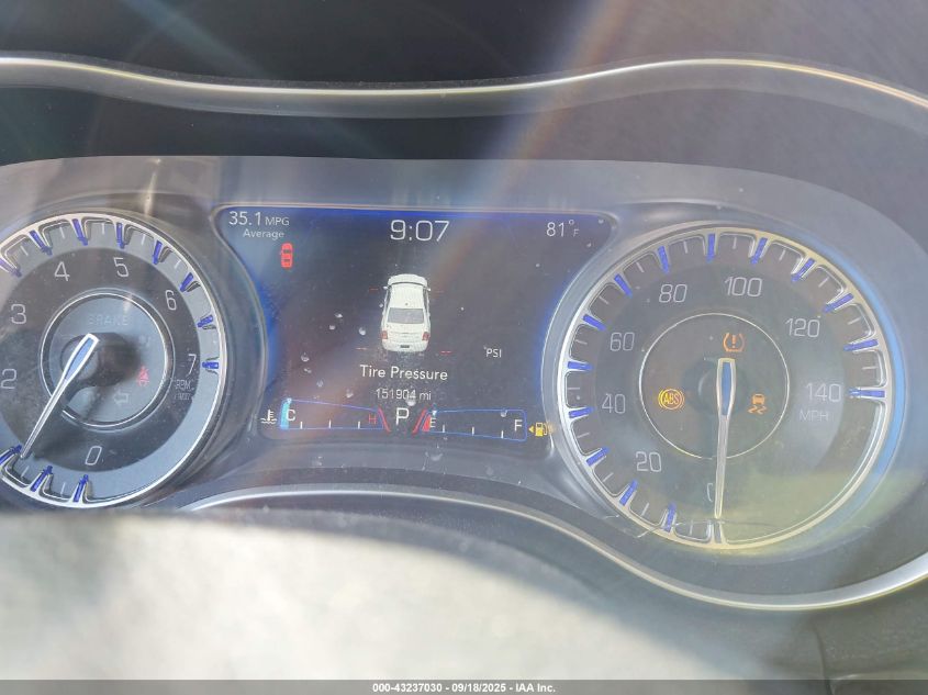 2016 Chrysler 300C VIN: 2C3CCAEG2GH348411 Lot: 43237030