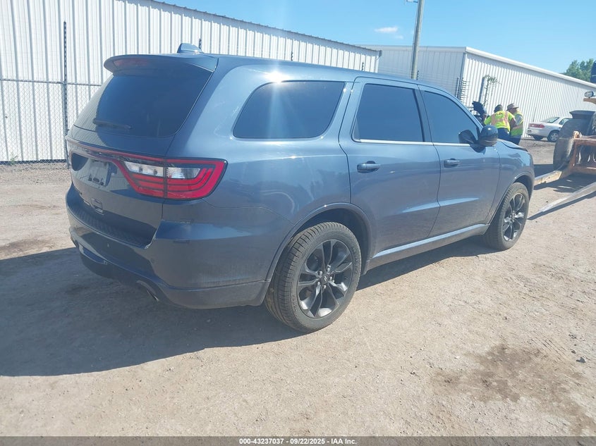 Vin: 1c4rdhag8mc598588, lot: 43731573, dodge durango sxt plus rwd 20214