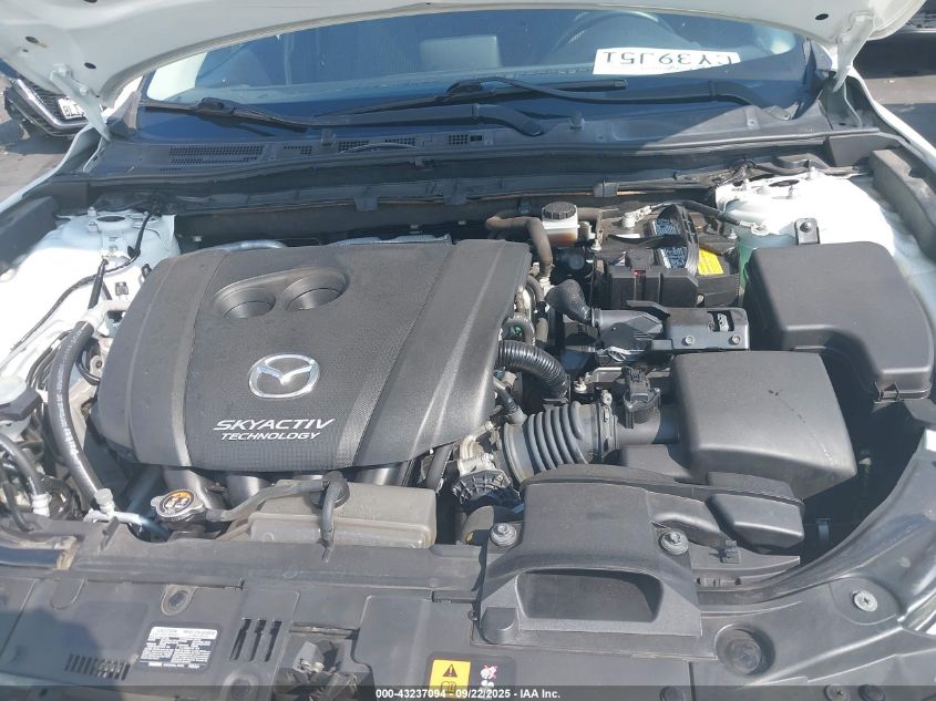 2016 Mazda Mazda3 I Touring VIN: JM1BM1L79G1301088 Lot: 43237094