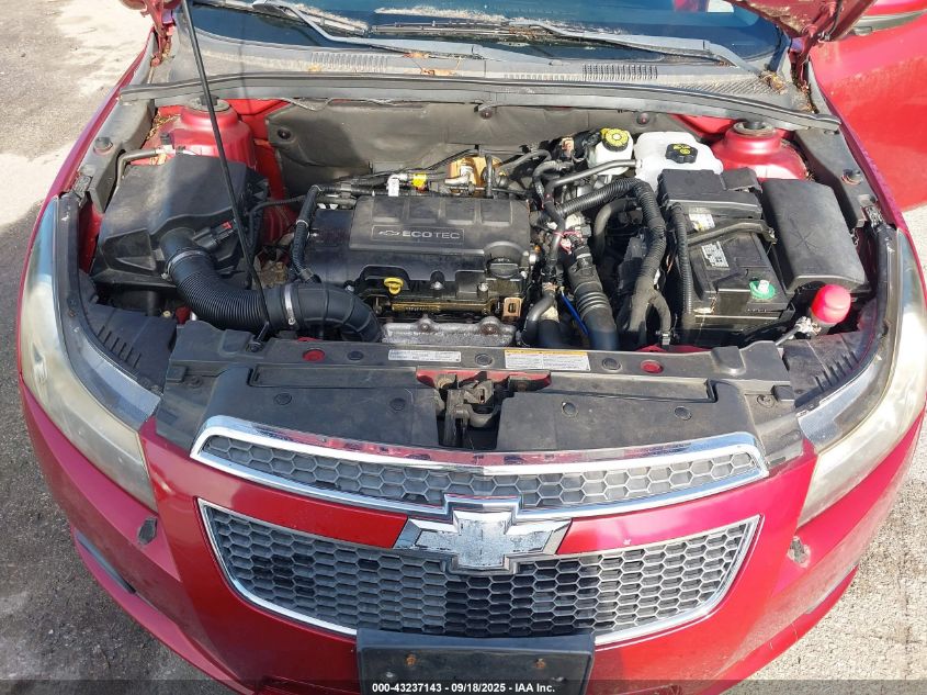 2012 Chevrolet Cruze Eco VIN: 1G1PJ5SC4C7162391 Lot: 43237143