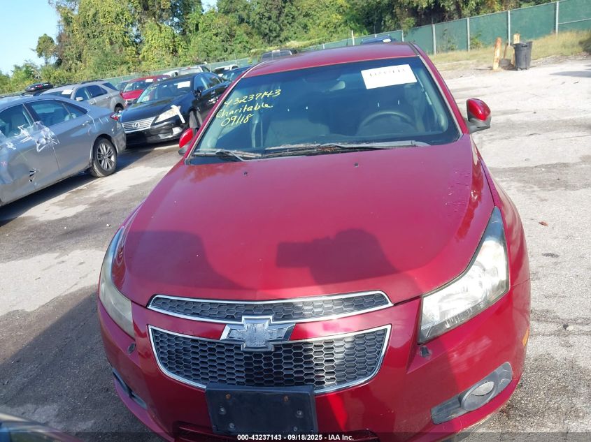 2012 Chevrolet Cruze Eco VIN: 1G1PJ5SC4C7162391 Lot: 43237143