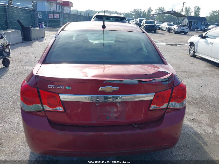 2012 Chevrolet Cruze Eco VIN: 1G1PJ5SC4C7162391 Lot: 43237143