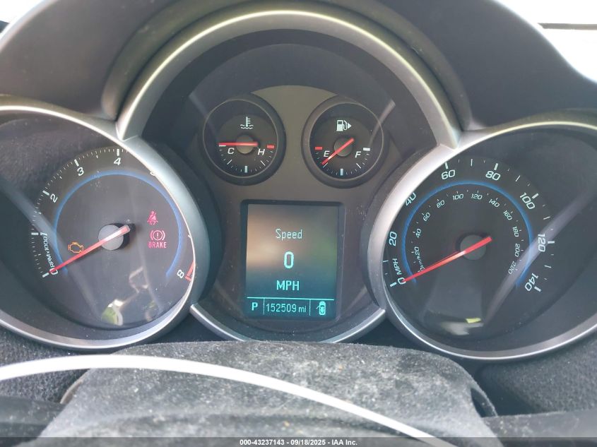 2012 Chevrolet Cruze Eco VIN: 1G1PJ5SC4C7162391 Lot: 43237143