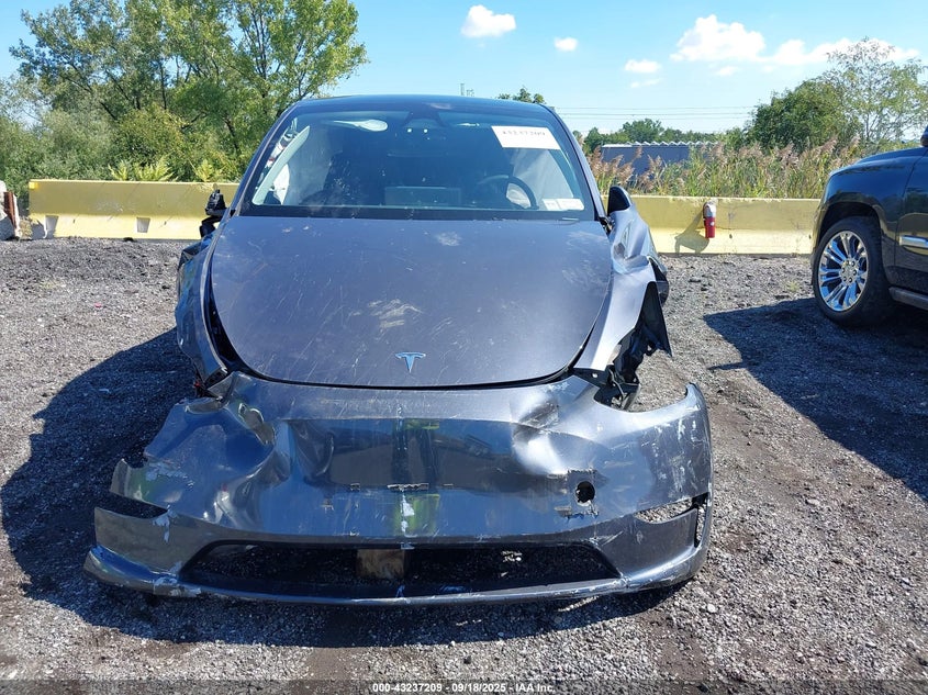 2023 Tesla Model Y Awd/Long Range Dual Motor All-Wheel Drive VIN: 7SAYGDEE8PF847017 Lot: 43237209