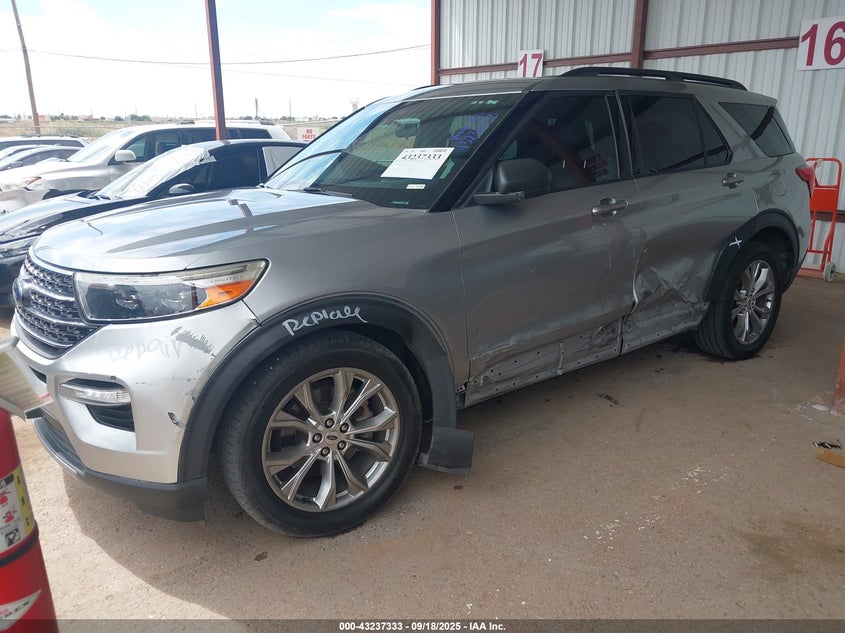 Vin: 1fmsk8dh3lga38511, lot: 43731869, ford explorer xlt 20202