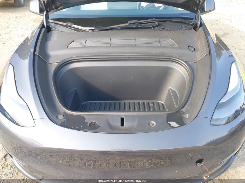 2023 Tesla Model Y Awd/Long Range Dual Motor All-Wheel Drive VIN: 7SAYGDEE4PA167984 Lot: 43237347