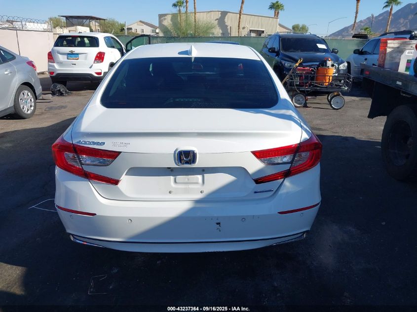 2022 Honda Accord Hybrid Ex-L VIN: 1HGCV3F59NA027168 Lot: 43237364