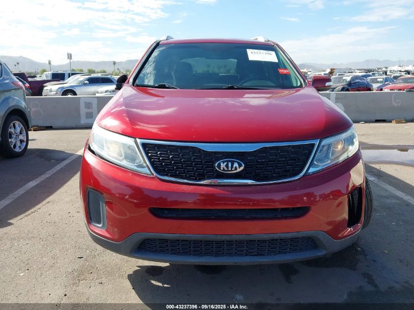 2014 Kia Sorento Lx V6 VIN: 5XYKT4A73EG494441 Lot: 43237396