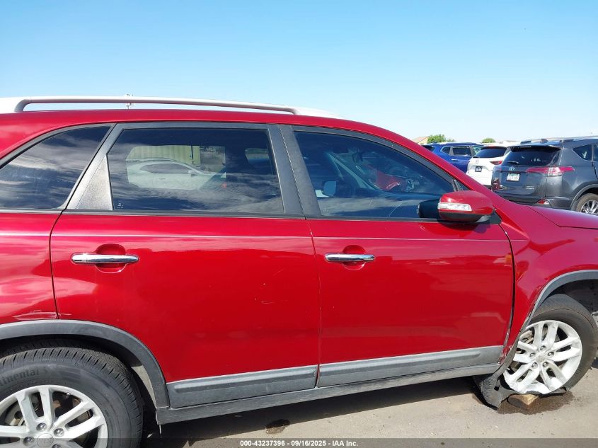 2014 Kia Sorento Lx V6 VIN: 5XYKT4A73EG494441 Lot: 43237396