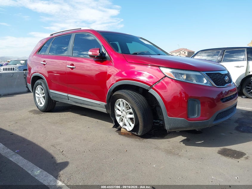 5XYKT4A73EG494441 2014 Kia Sorento Lx V6 auction photo 1