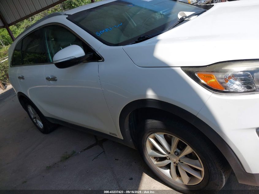 2016 Kia Sorento 2.4L Lx VIN: 5XYPGDA38GG059280 Lot: 43237423
