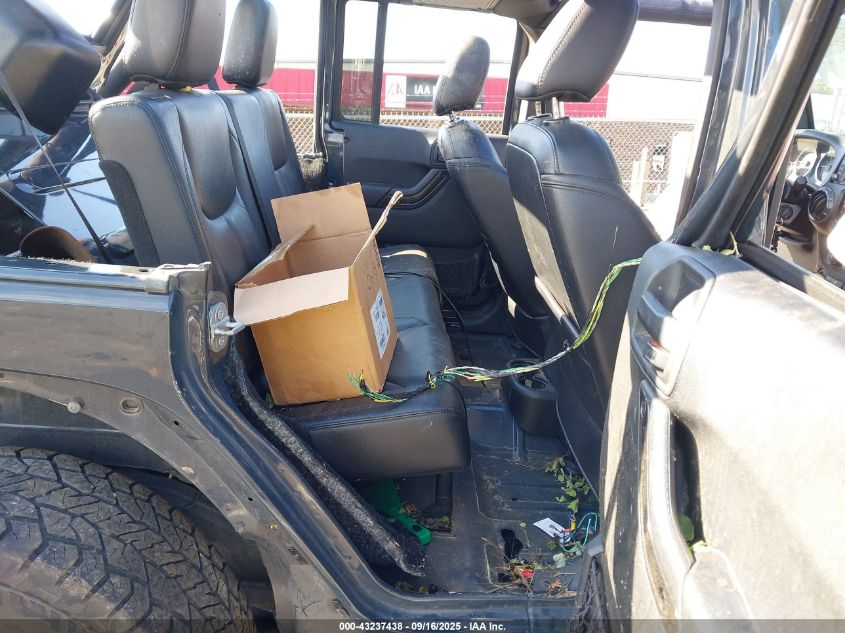 2017 Jeep Wrangler Unlimited Smoky Mountain 4X4 VIN: 1C4BJWEG3HL620303 Lot: 43237438