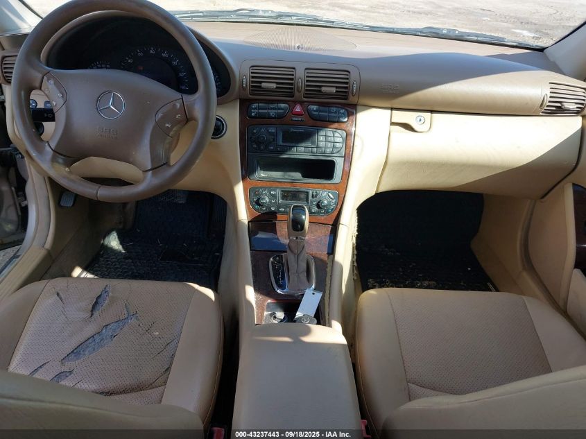 2002 Mercedes-Benz C 320 VIN: WDBRH64J32F139799 Lot: 43237443