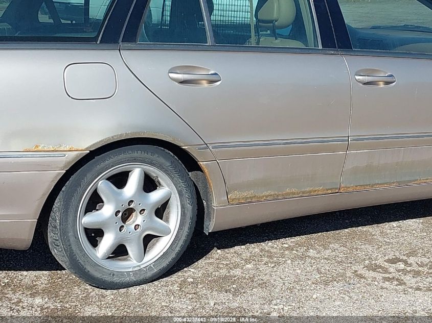 2002 Mercedes-Benz C 320 VIN: WDBRH64J32F139799 Lot: 43237443