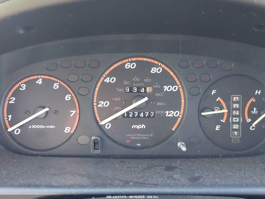 2000 Honda Cr-V Lx VIN: JHLRD1844YS009277 Lot: 43237478