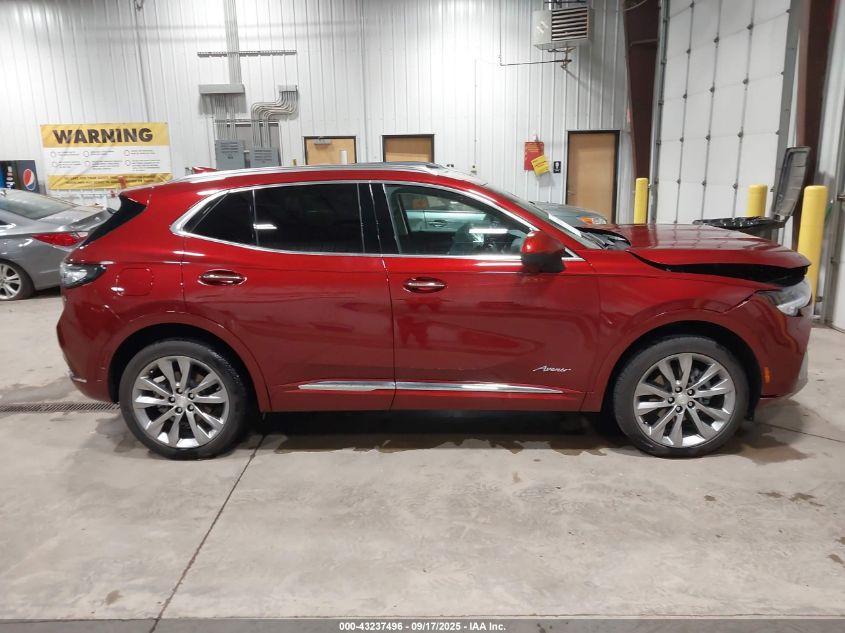 2021 Buick Envision Awd Avenir VIN: LRBFZSR48MD103939 Lot: 43237496