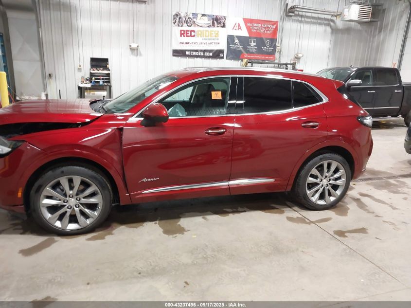 2021 Buick Envision Awd Avenir VIN: LRBFZSR48MD103939 Lot: 43237496