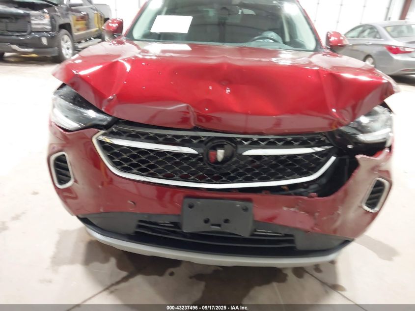2021 Buick Envision Awd Avenir VIN: LRBFZSR48MD103939 Lot: 43237496