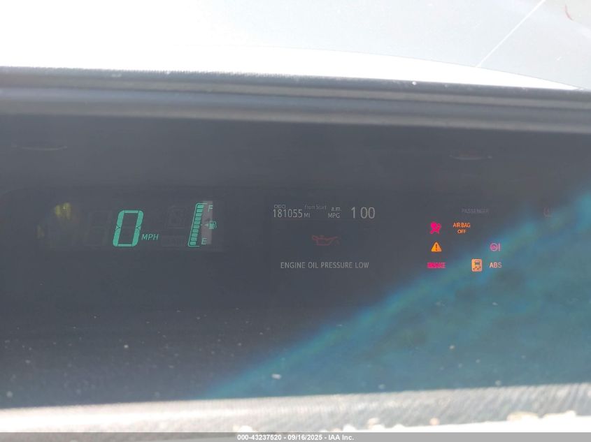 2012 Toyota Prius C Two VIN: JTDKDTB31C1017135 Lot: 43237520