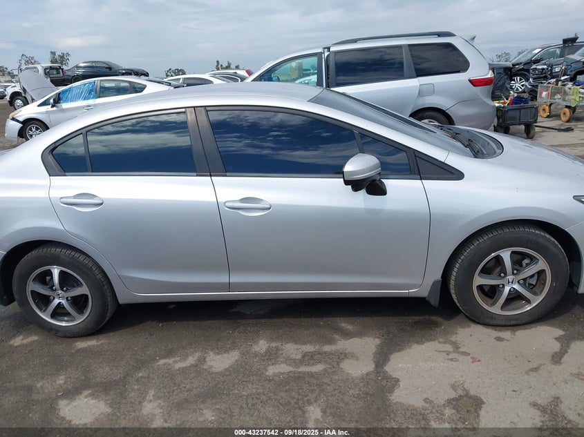 2015 HONDA CIVIC SE - 19XFB2F73FE292361