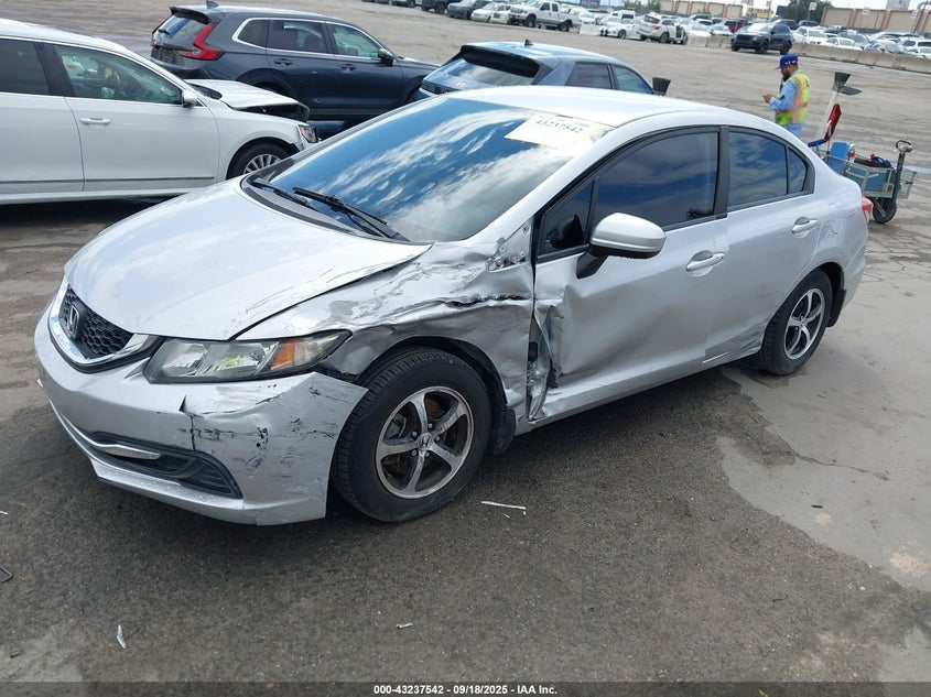 2015 HONDA CIVIC SE - 19XFB2F73FE292361