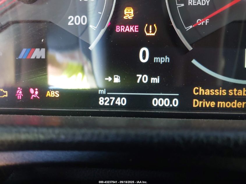 2016 BMW M4 VIN: WBS3R9C5XGK338771 Lot: 43237541