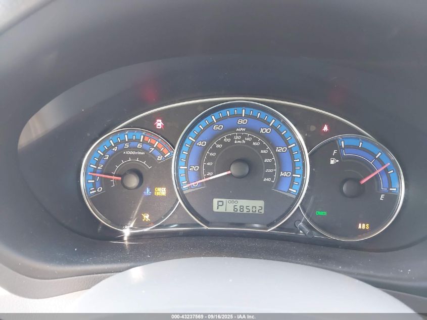 2009 Subaru Forester 2.5X VIN: JF2SH61609H722754 Lot: 43237569