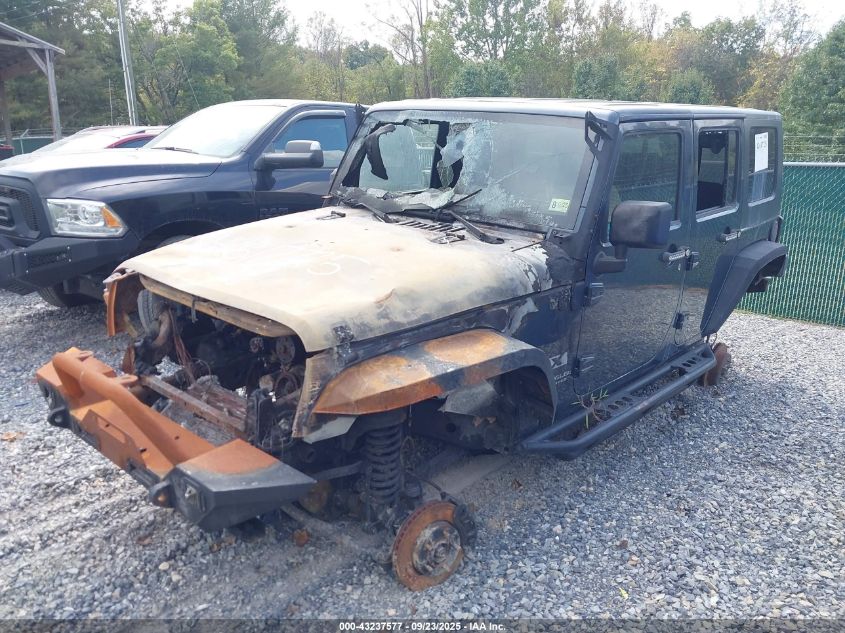 2008 Jeep Wrangler Unlimited X VIN: 1J4GA39148L595125 Lot: 43237577