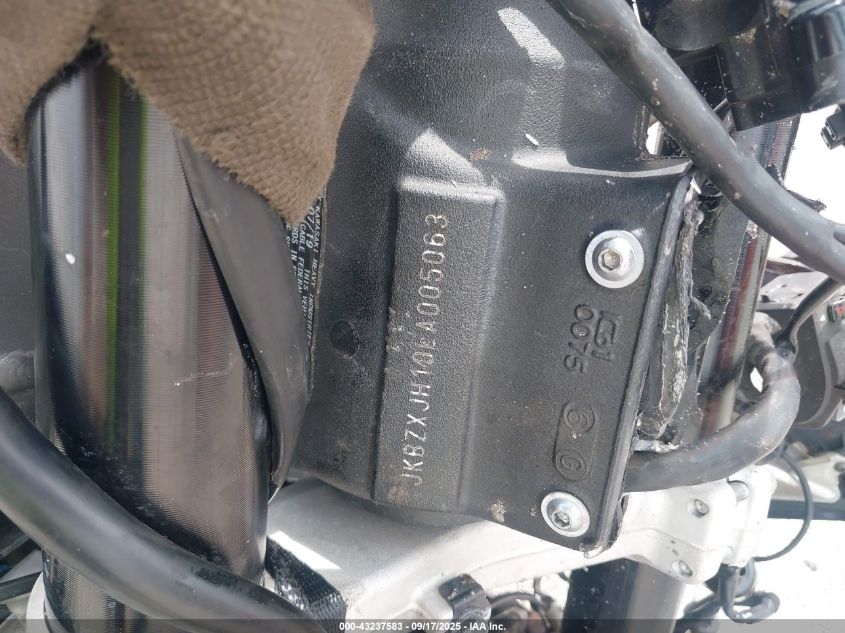 2020 Kawasaki Zx636 K VIN: JKBZXJH10LA005063 Lot: 43237583