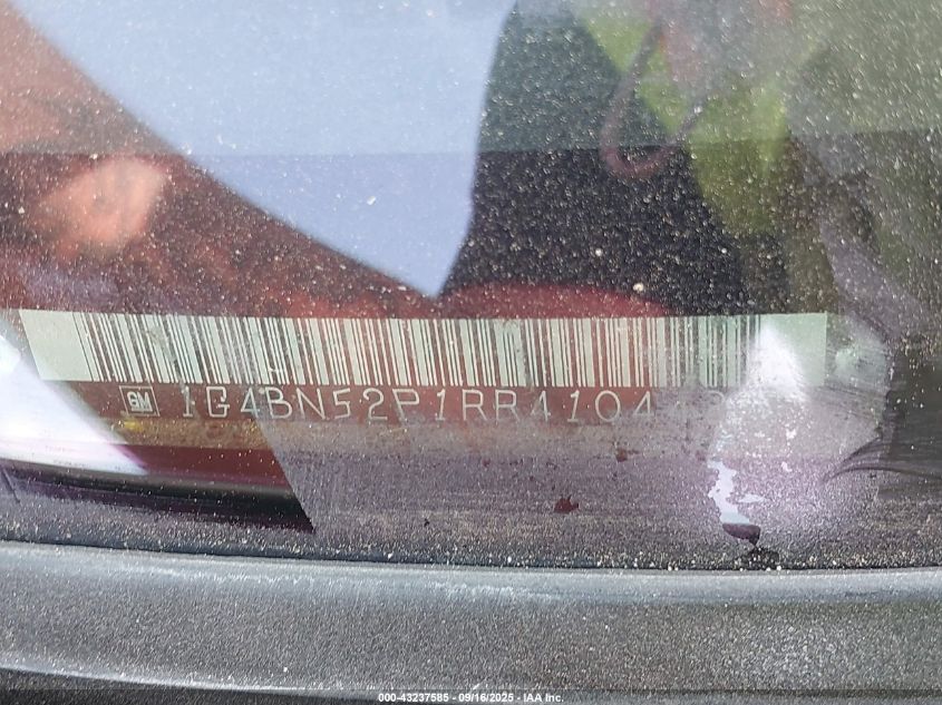 1994 Buick Roadmaster VIN: 1G4BN52P1RR410442 Lot: 43237585