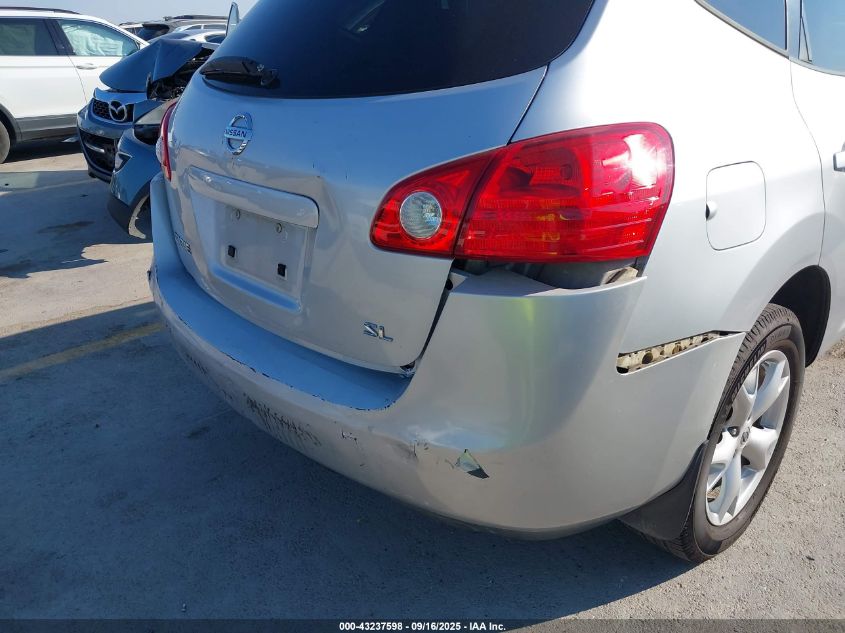 2008 Nissan Rogue Sl VIN: JN8AS58T48W304228 Lot: 43237598