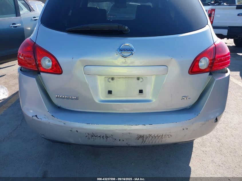 2008 Nissan Rogue Sl VIN: JN8AS58T48W304228 Lot: 43237598