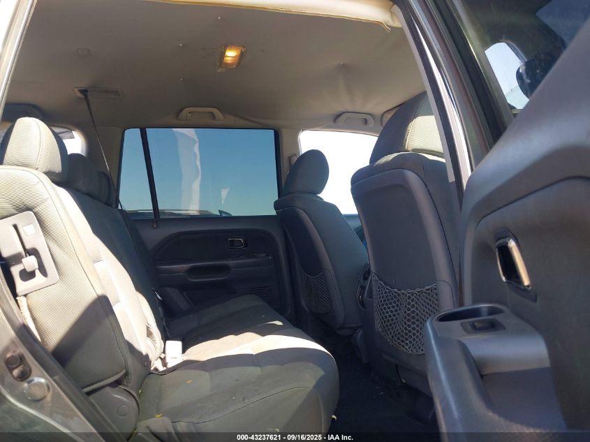 2008 Honda Pilot Vp VIN: 5FNYF28218B009869 Lot: 43237621