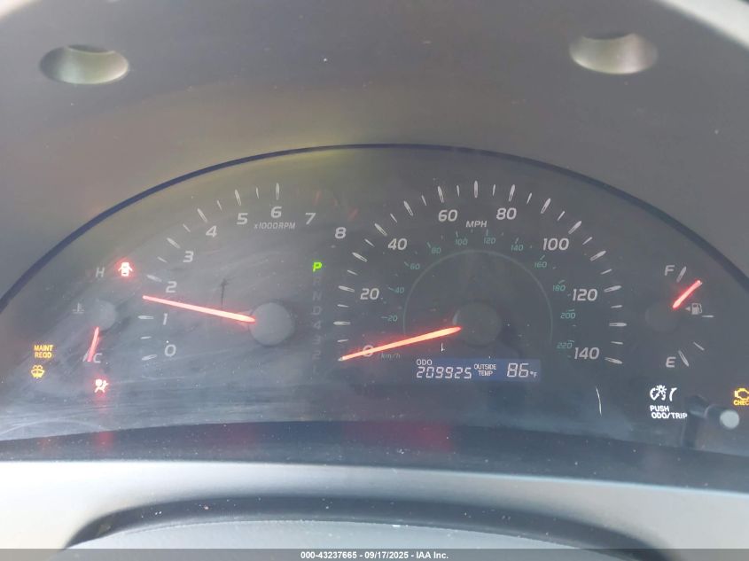 2009 Toyota Camry VIN: 4T1BE46K59U341714 Lot: 43237665