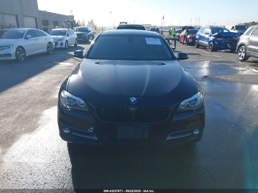 2015 BMW 528I VIN: WBA5A5C51FD514249 Lot: 43237671