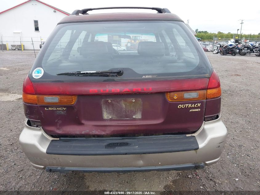 1999 Subaru Legacy 30Th Ann. Outback Ltd./Outback VIN: 4S3BG6857X7642000 Lot: 43237698
