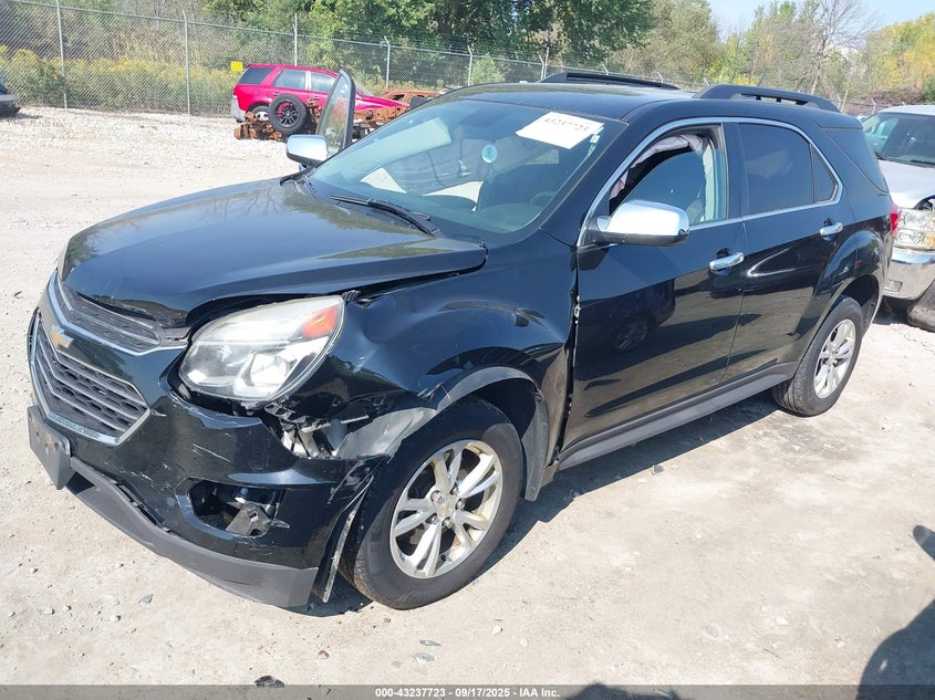 2017 Chevrolet Equinox Lt black other gasoline 2GNFLFEK0H6224197 photo #3