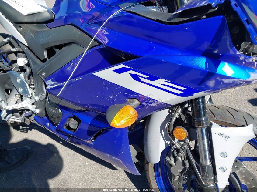 2020 Yamaha Yzfr3 A VIN: MH3RH18Y3LK003484 Lot: 43237735