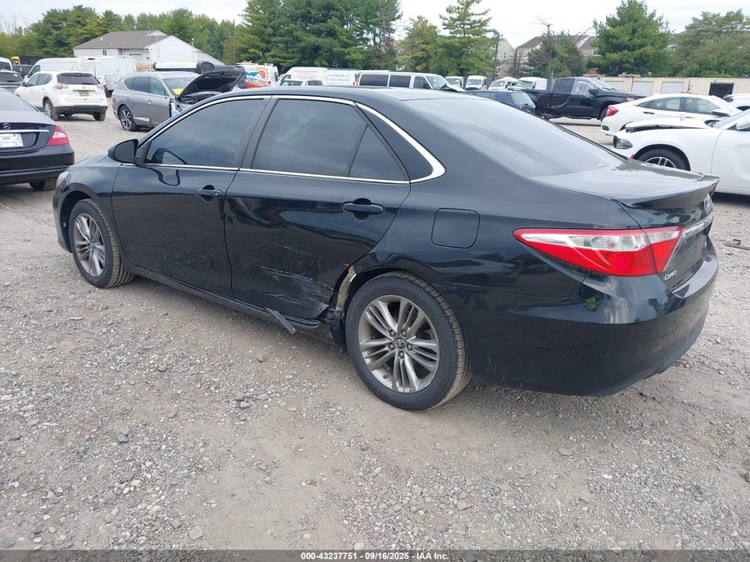 2017 TOYOTA CAMRY SE 4T1BF1FK3HU356402