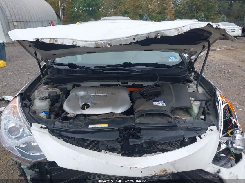 2012 Hyundai Sonata Hybrid VIN: KMHEC4A49CA033322 Lot: 43237767