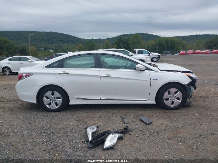 2012 Hyundai Sonata Hybrid VIN: KMHEC4A49CA033322 Lot: 43237767