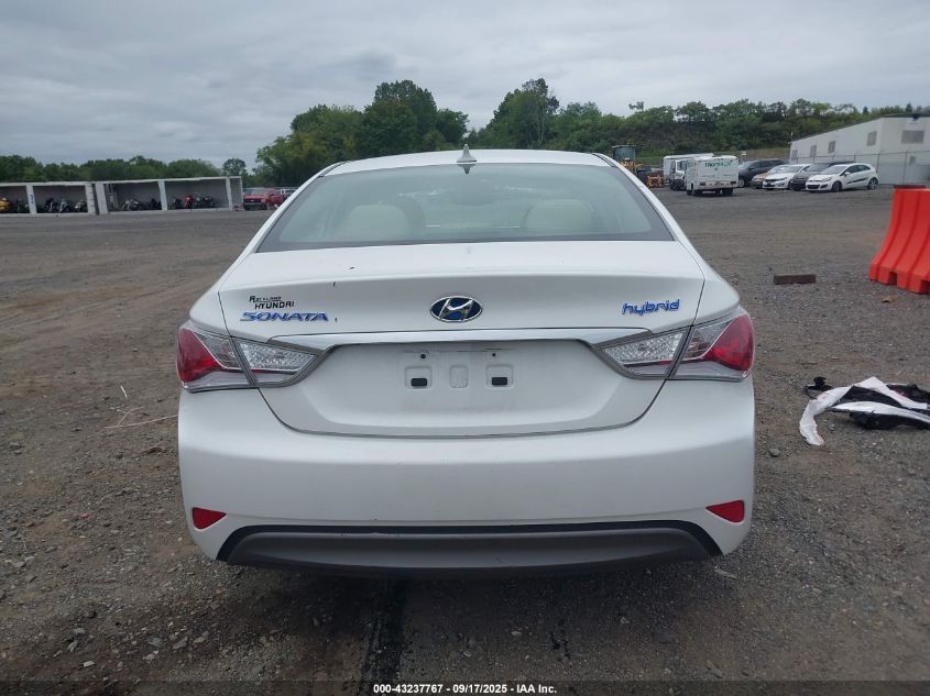 2012 Hyundai Sonata Hybrid VIN: KMHEC4A49CA033322 Lot: 43237767