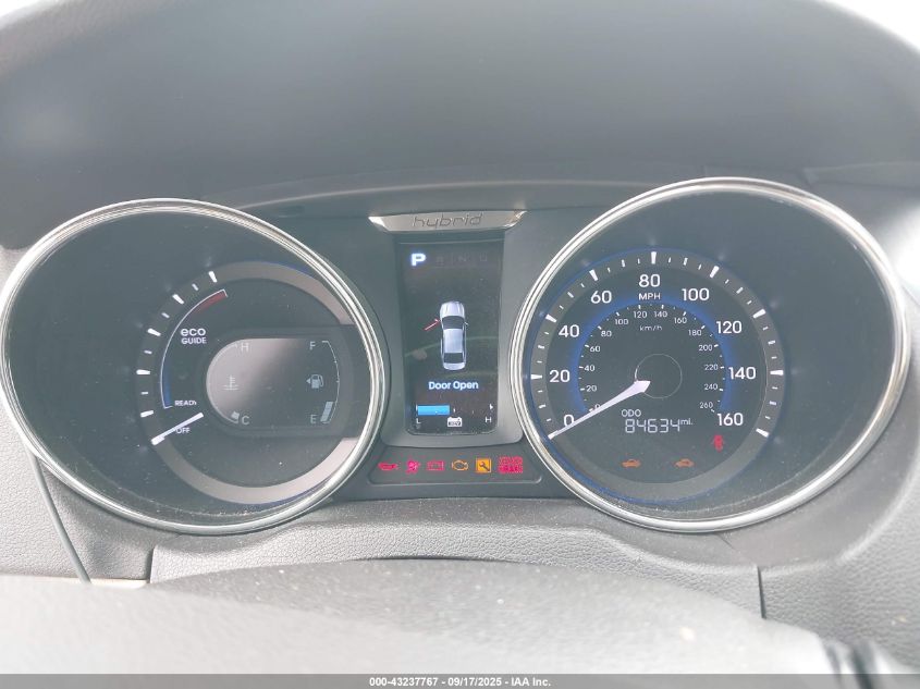 2012 Hyundai Sonata Hybrid VIN: KMHEC4A49CA033322 Lot: 43237767